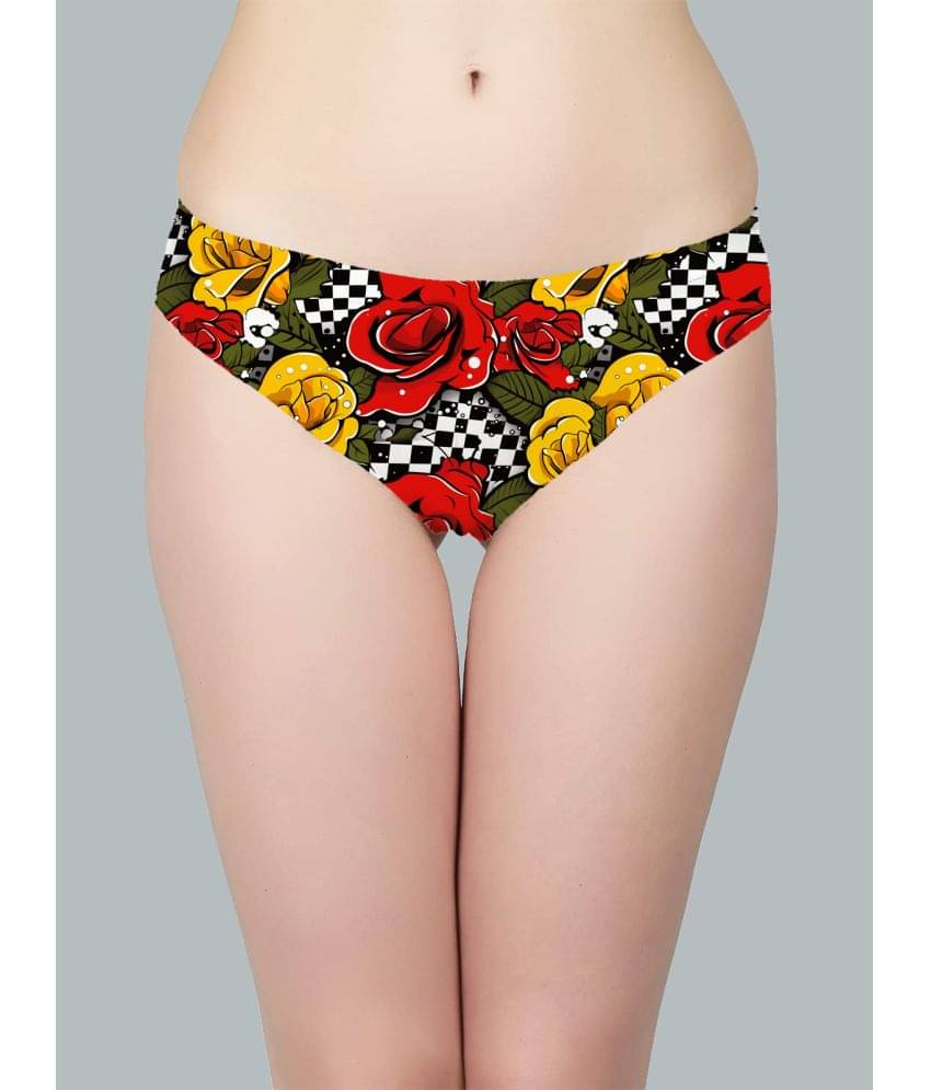 D Naked Cotton Printed Women's Bikini ( Multi Color ) D Naked Cotton Printed Women's Bikini ( Multi Color )