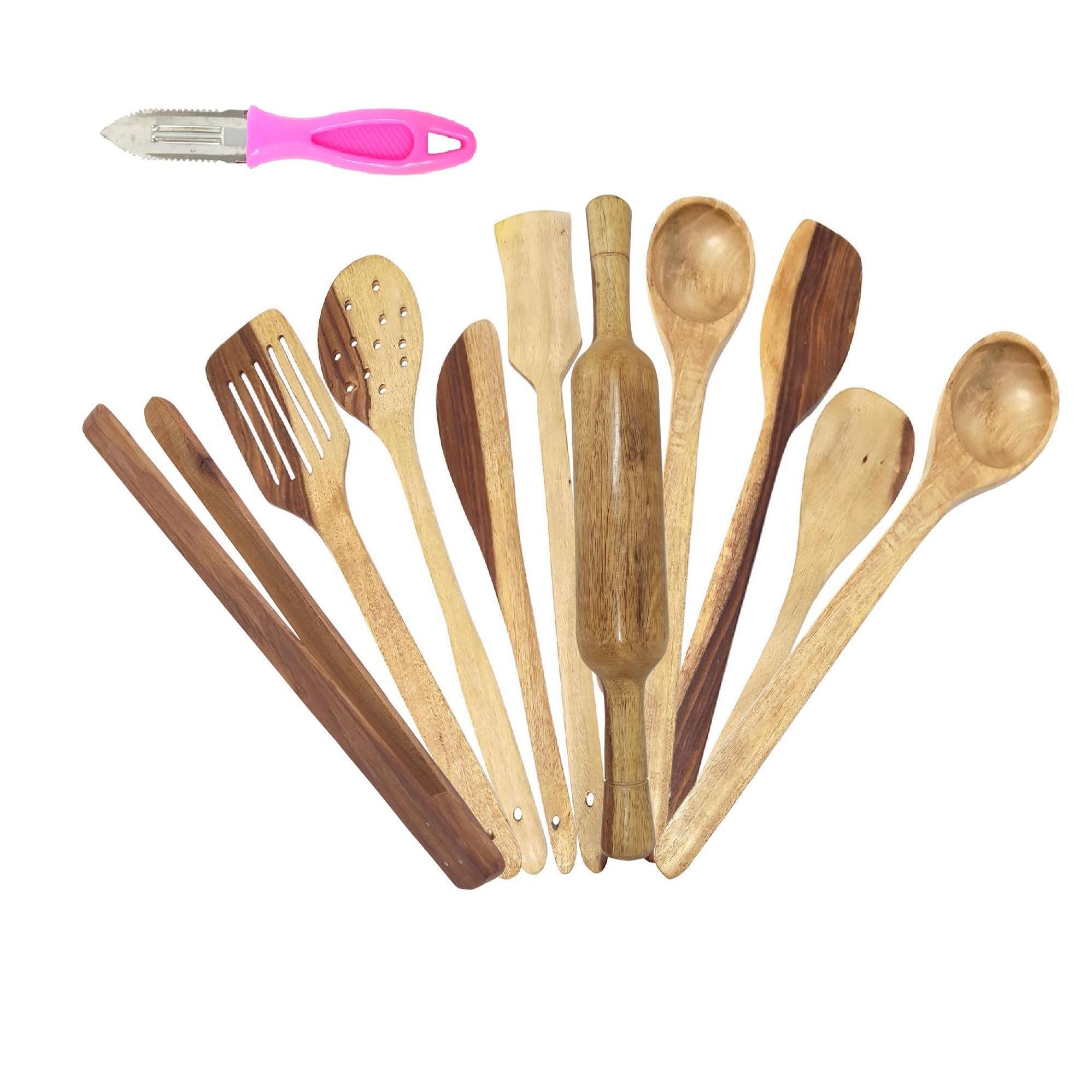     			Desi karigar Wood Laddle