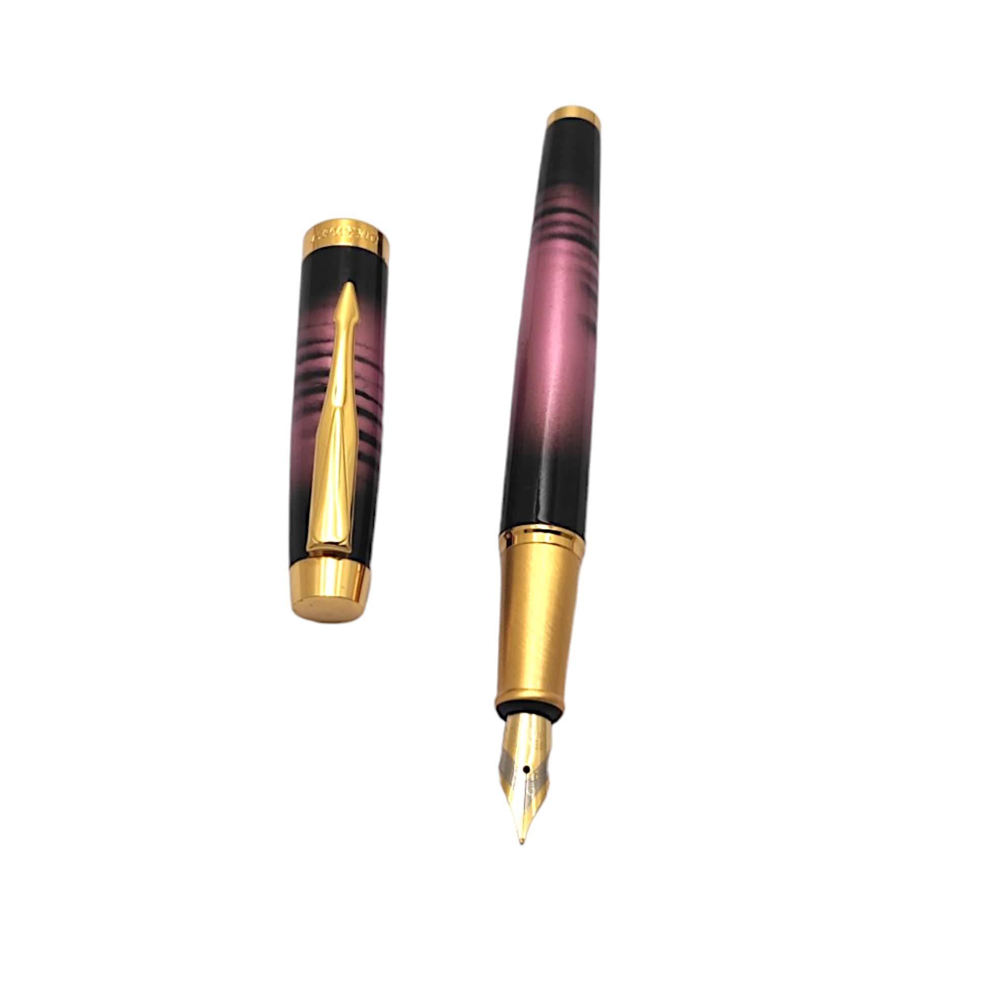 Dikawen Pink Medium Line Fountain Pen ( Pack of 1 )