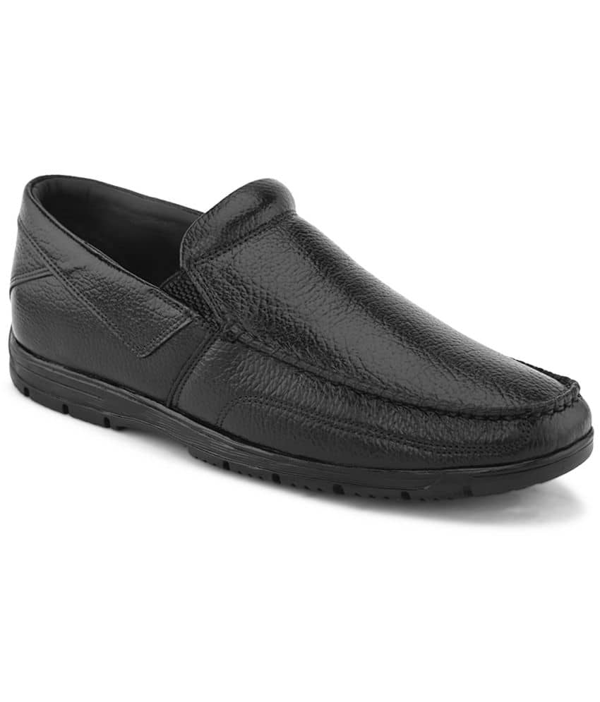 Fashion Victim Black Men's Slip On Formal Shoes - Formal Shoes | Buy online on ZillyBuy