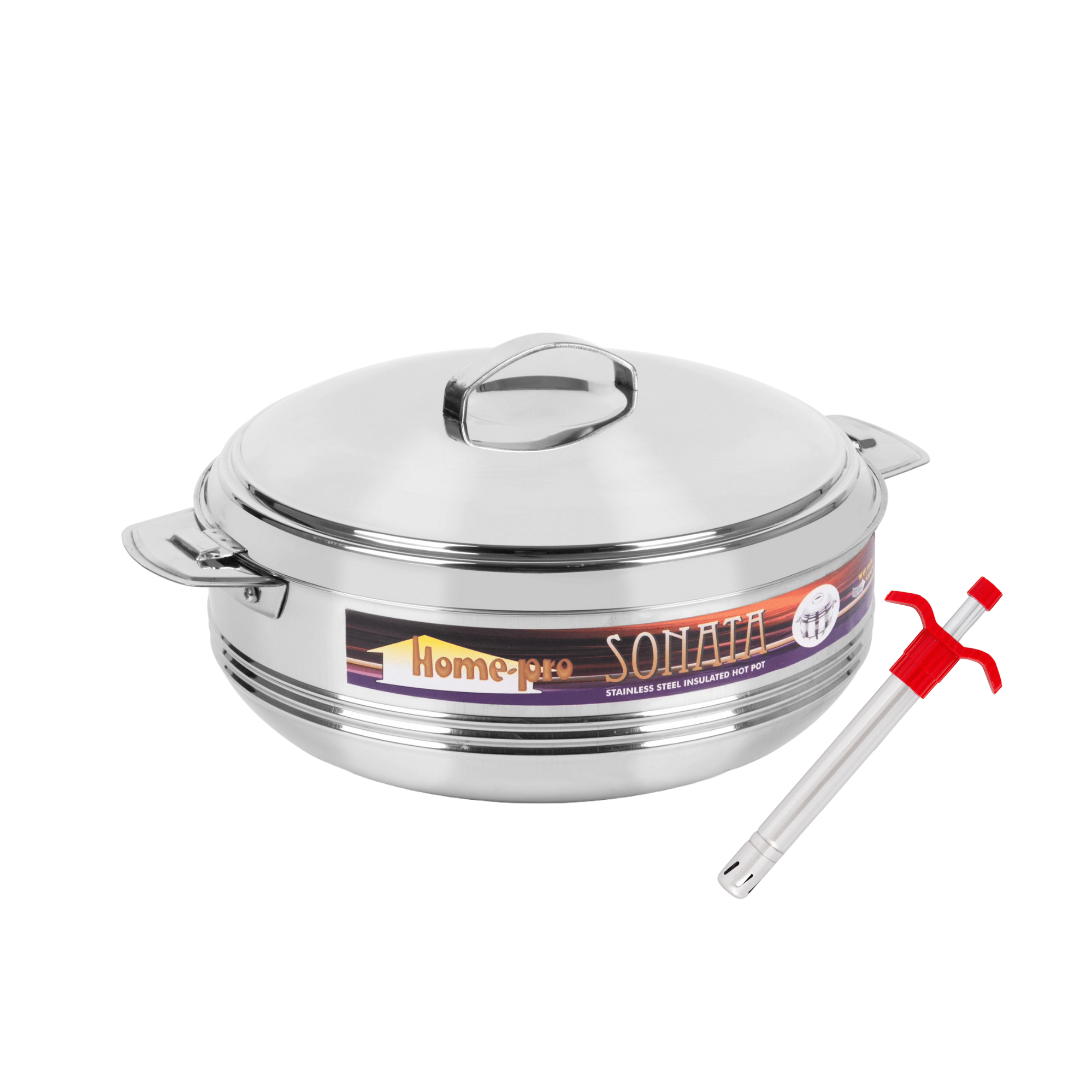     			HomePro Casserole 2500Ml Lighter Green Multicolor Steel Serve Casserole ( Set of 2 , 2500 mL )