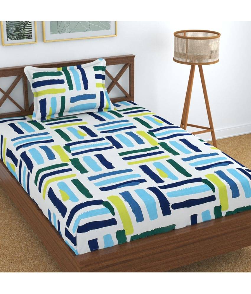 Homefab India Microfiber Single Bedsheet ( Sky Blue )     			Homefab India Microfiber Single Bedsheet ( Sky Blue )