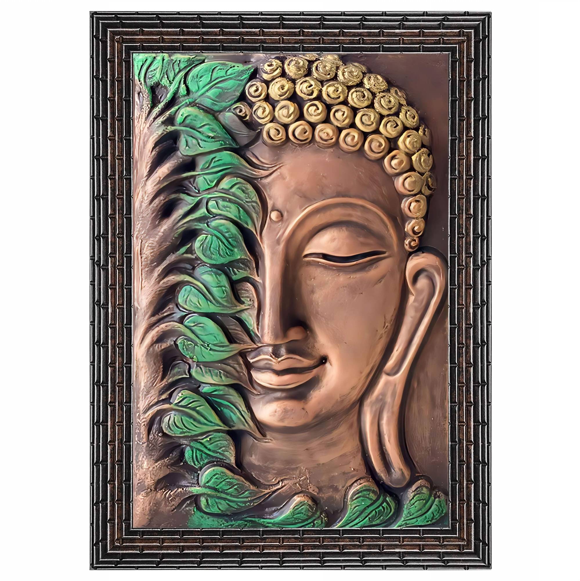     			Indianara Abstract Painting With Frame