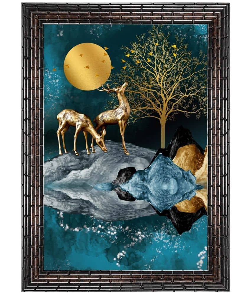 Indianara Animal Painting With Frame