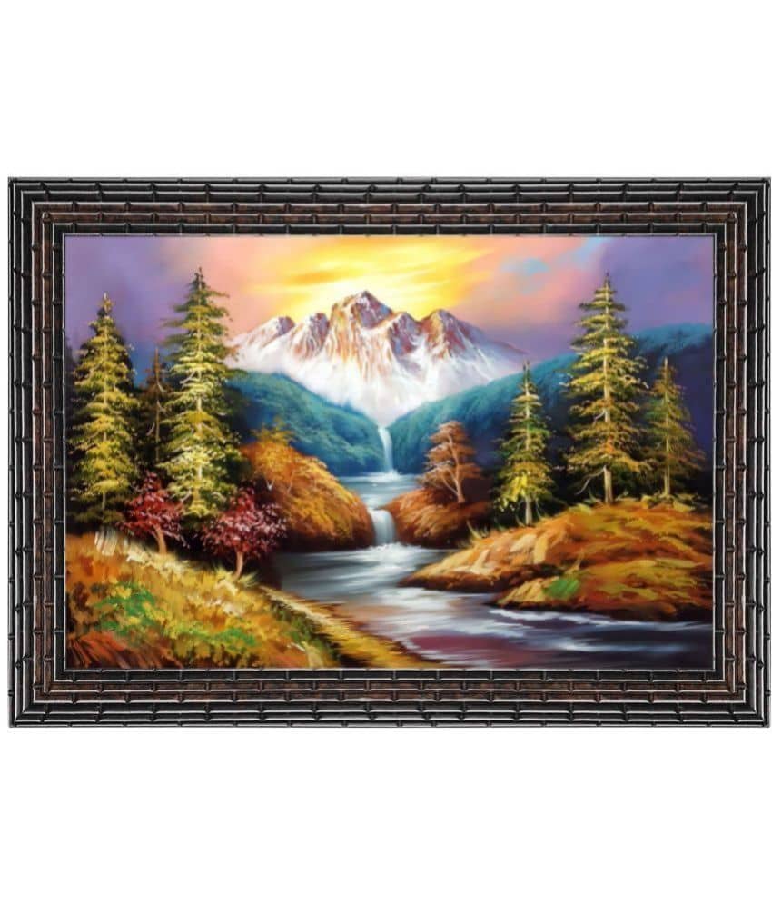 Indianara Landscape Painting With Frame