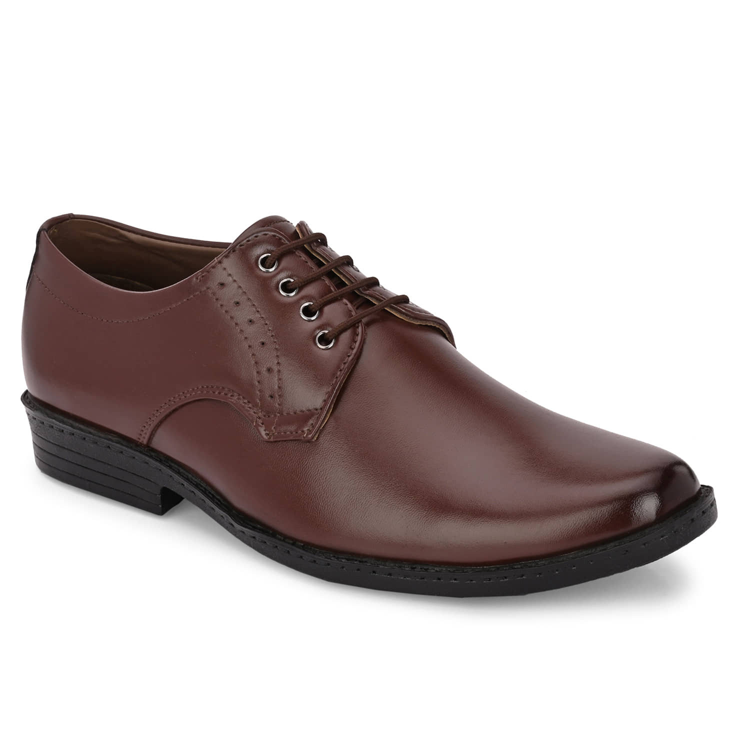 John Karsun Brown Men's Derby Formal Shoes - Formal Shoes | Buy online on ZillyBuy