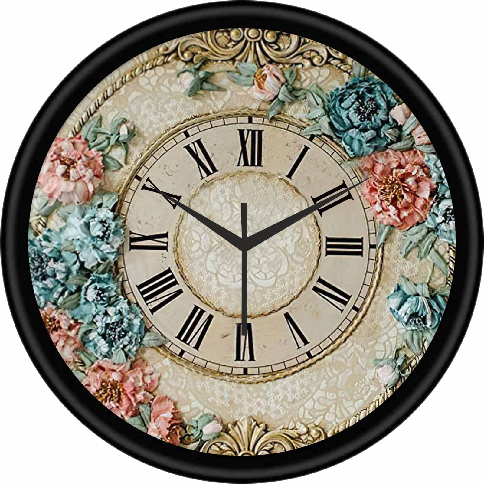 KP CRAFT Circular Analog Wall Clock