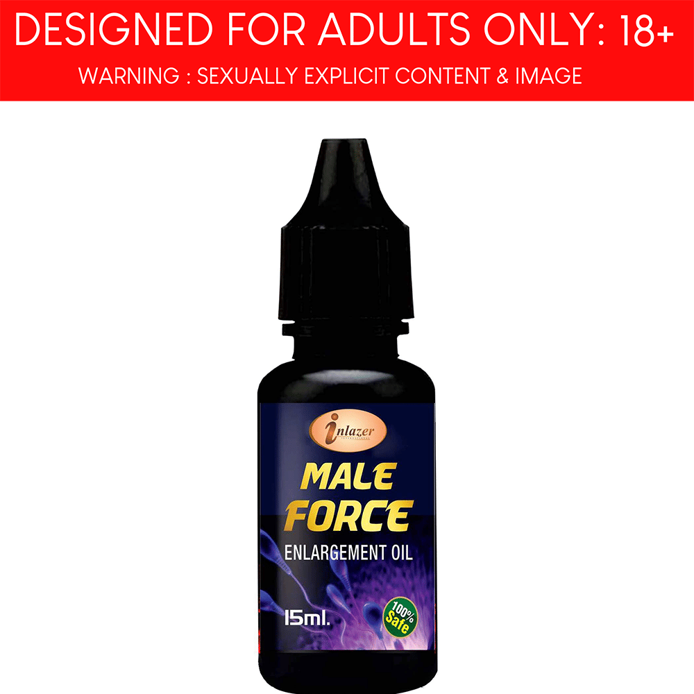 Male Force Sexual Pleasure Massage Oil Improves Sex Time Longer Thicker Oragsm For Long Time