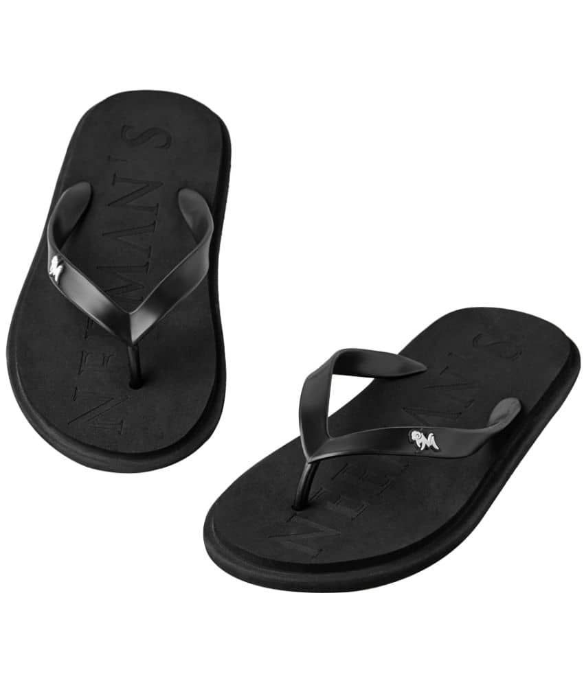 Neemans Eco Classic Slippers Black Men's Thong Flip Flop