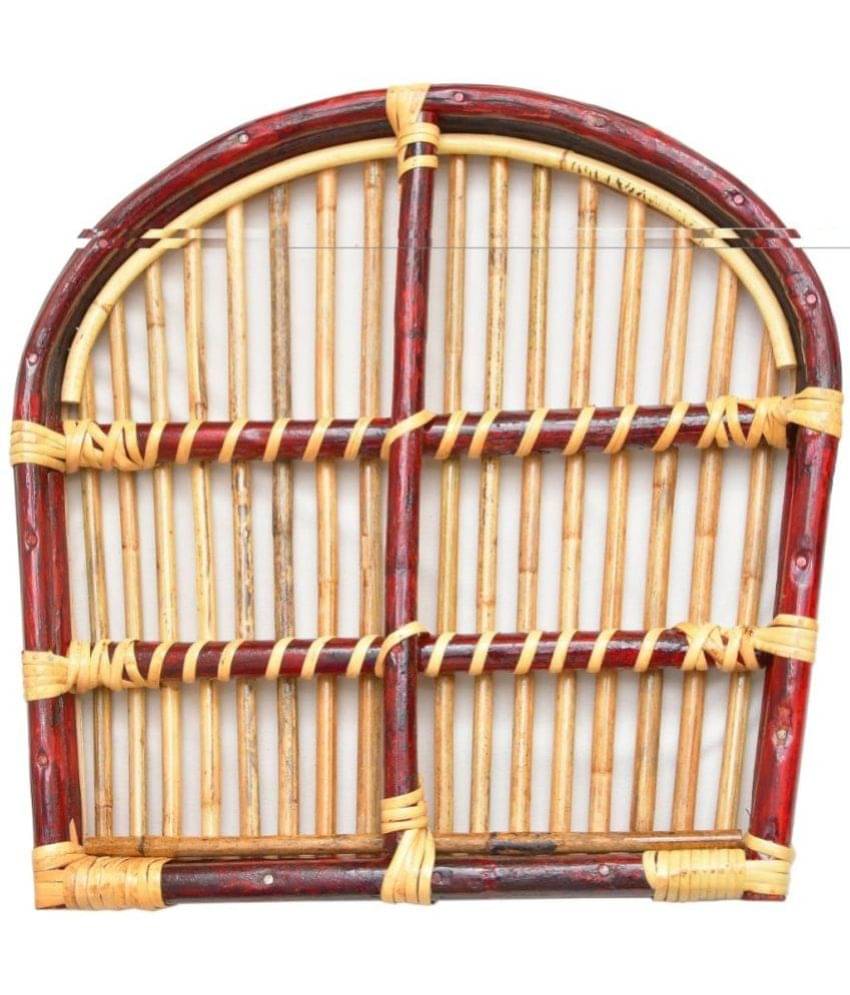     			Aniruddh Hut Products Wooden Bead Back / Lumbar Support Single Brown