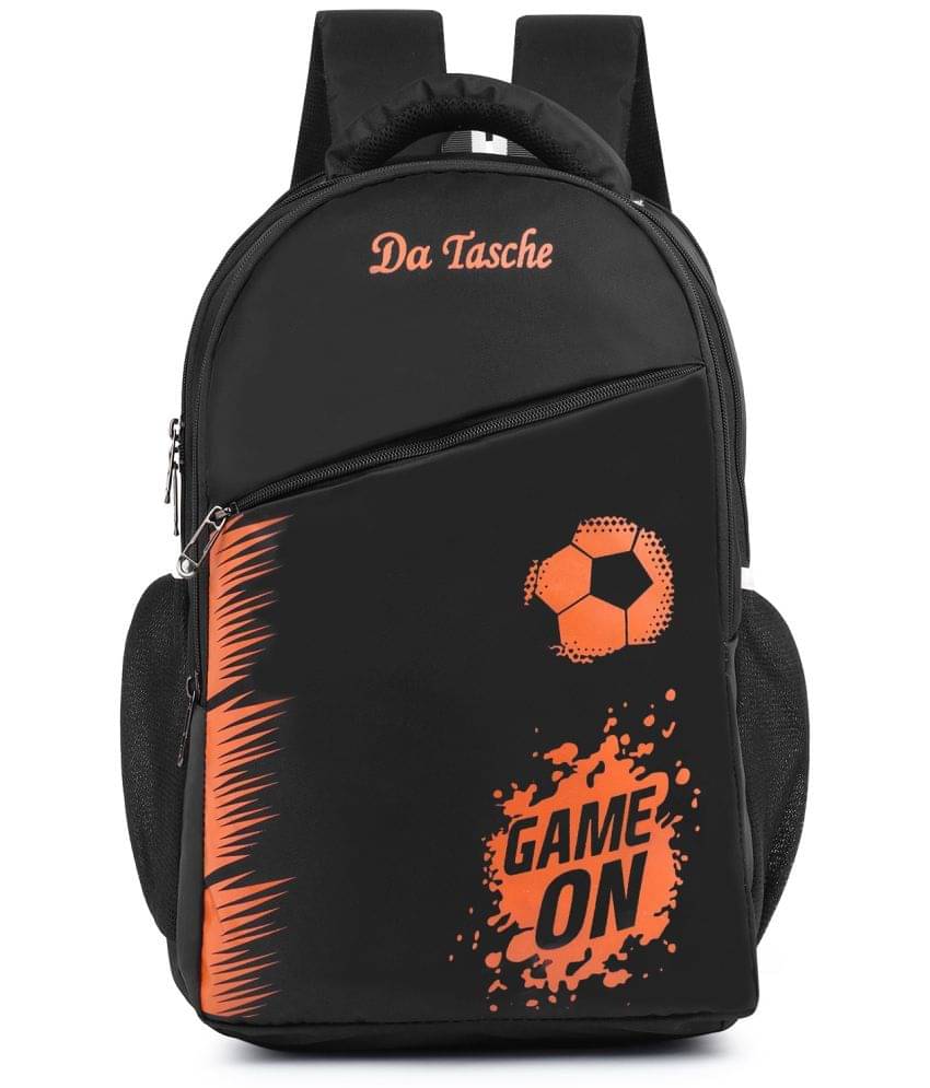     			Da Tasche 30 Ltrs Black Polyester College Bag