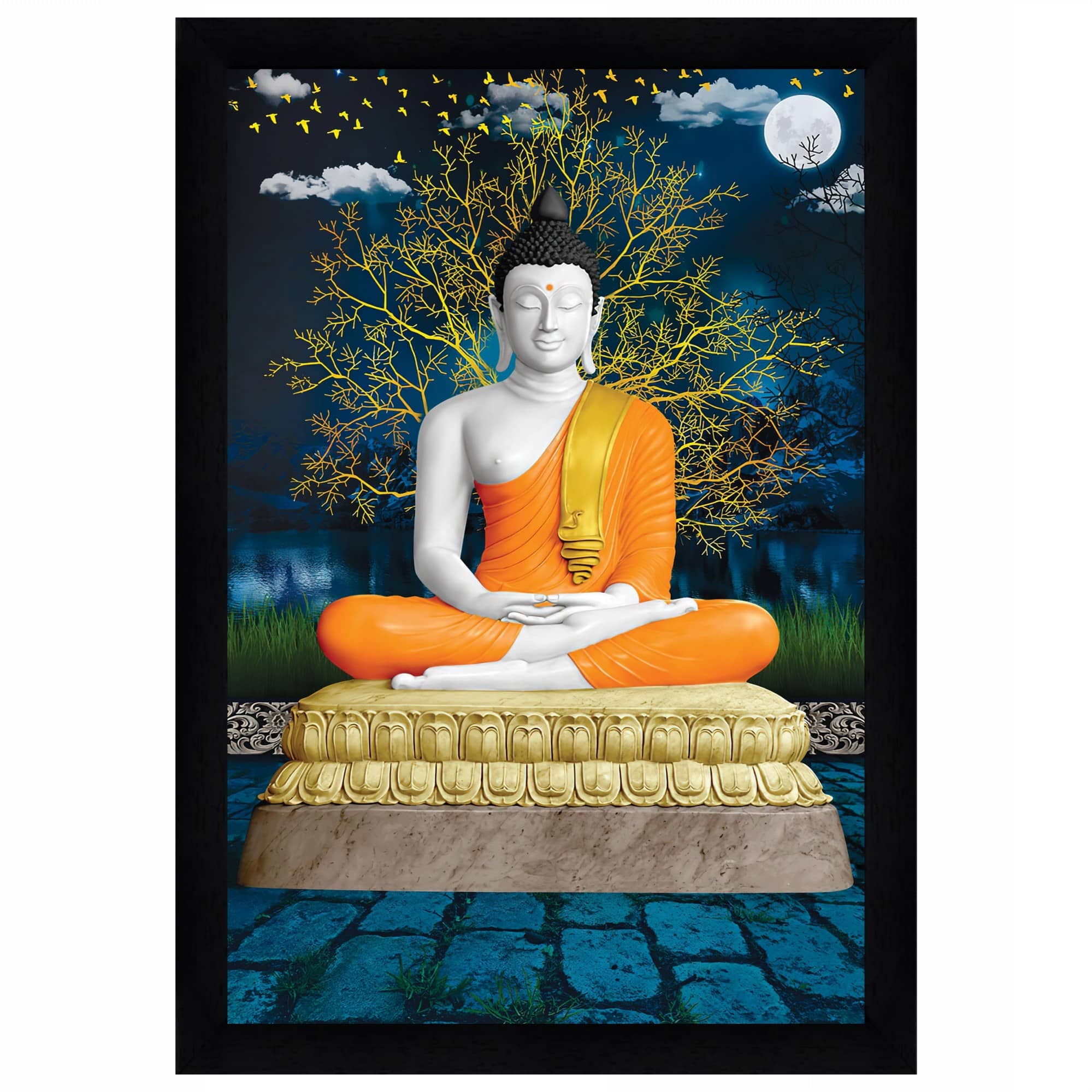 Indianara Religious Painting With Frame