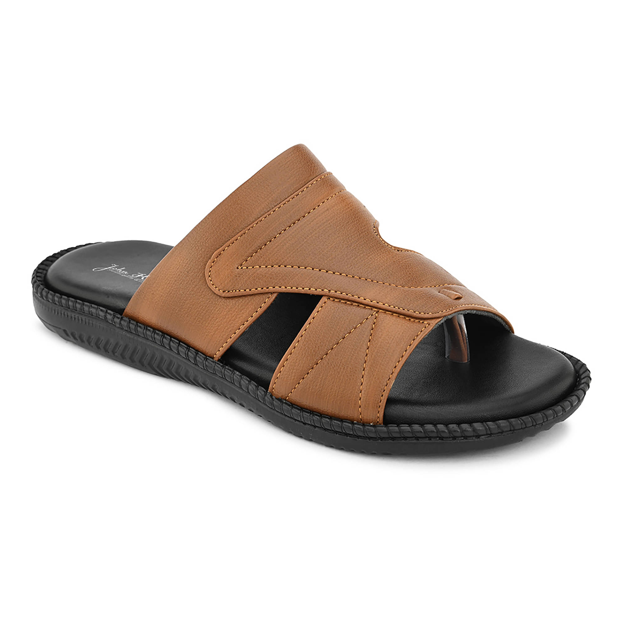     			John Karsun - Tan Men's Sandals