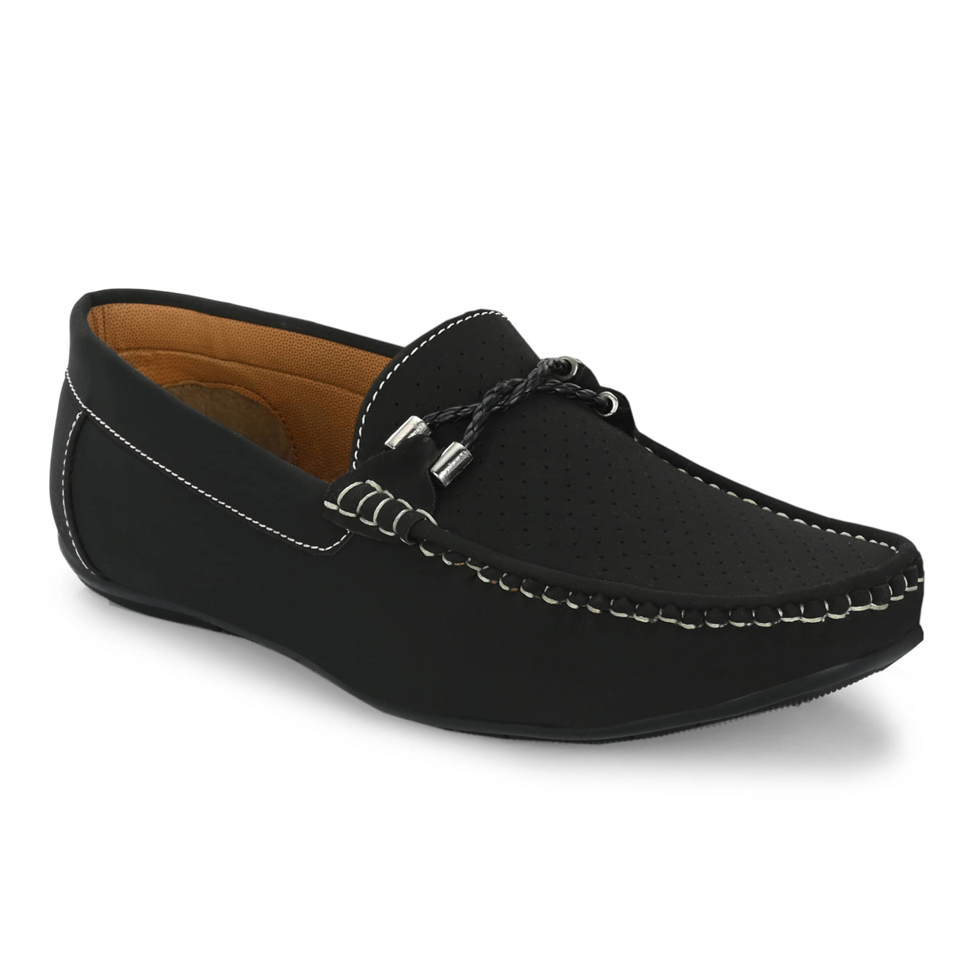 Leeport Black Men's Slip on Leeport Black Men's Slip on