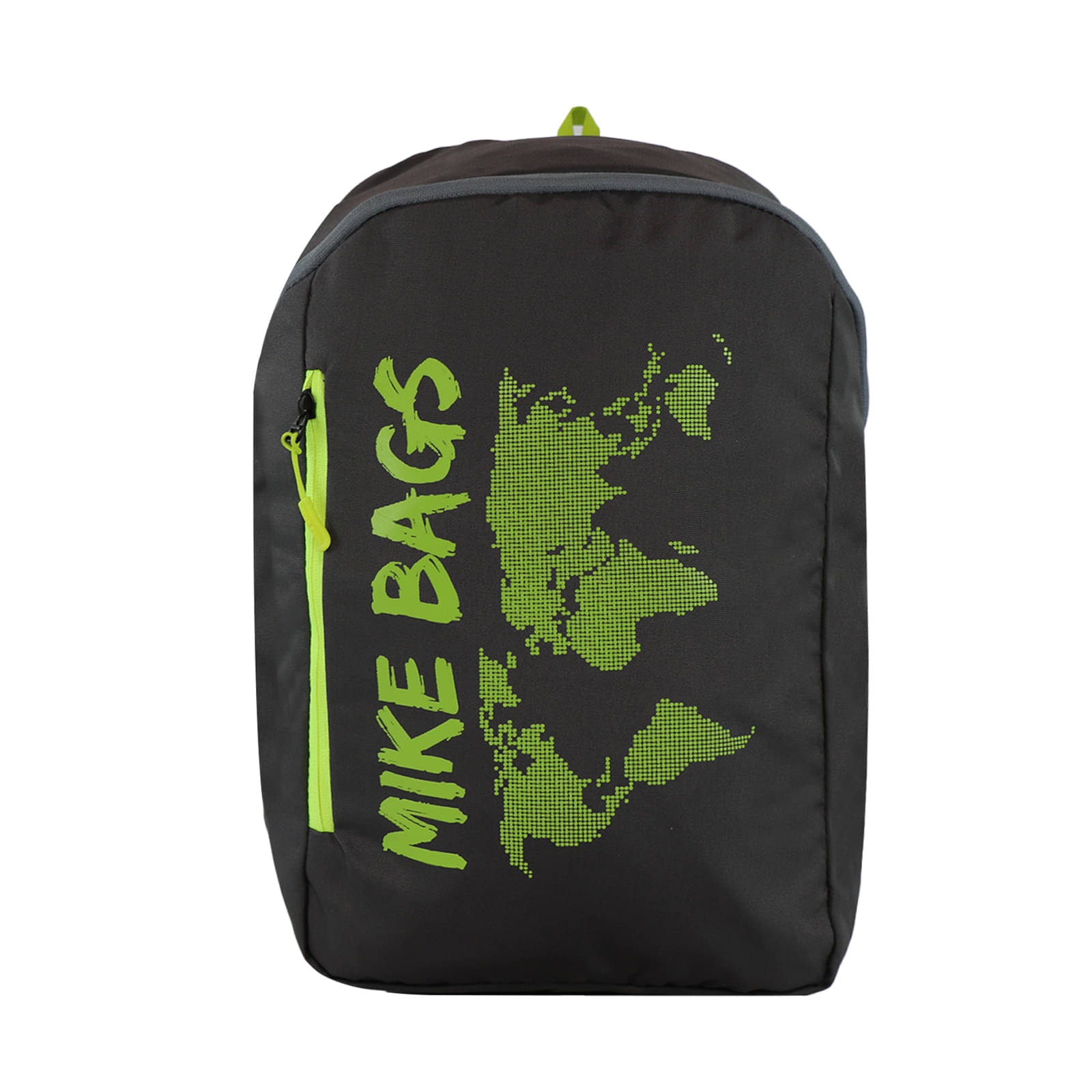     			MIKE 10 Ltrs Black Polyester College Bag