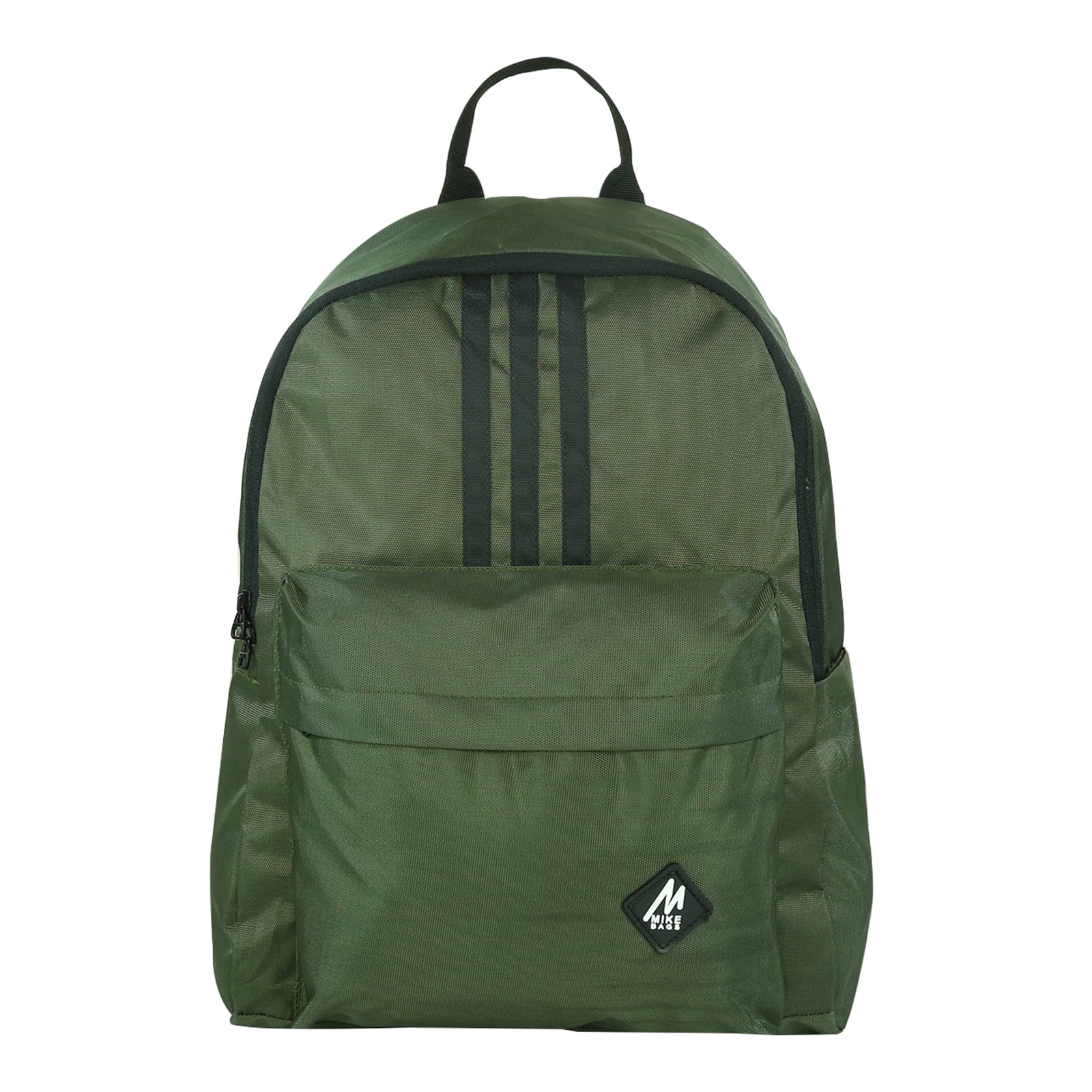     			MIKE 20 Ltrs Green Polyester College Bag