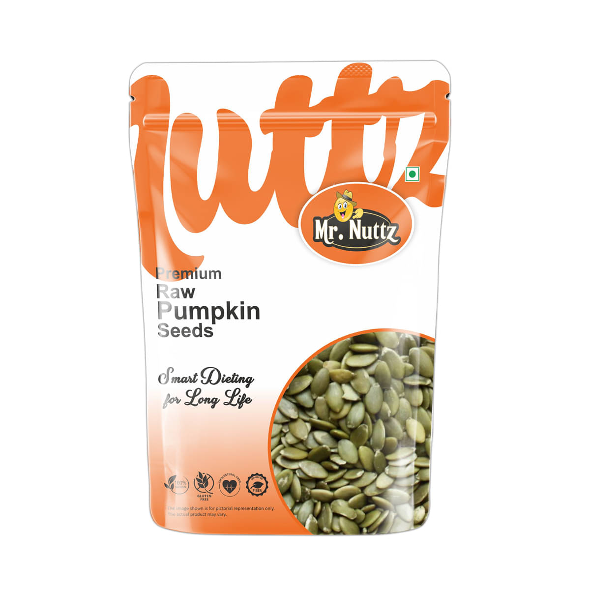 Mr.Nuttz Roasted Pumpkin Seeds , Boost Immunity seeds for eating Protein & Fibre rich Seeds (500 g) Mr.Nuttz Roasted Pumpkin Seeds , Boost Immunity seeds for eating Protein & Fibre rich Seeds (500 g)