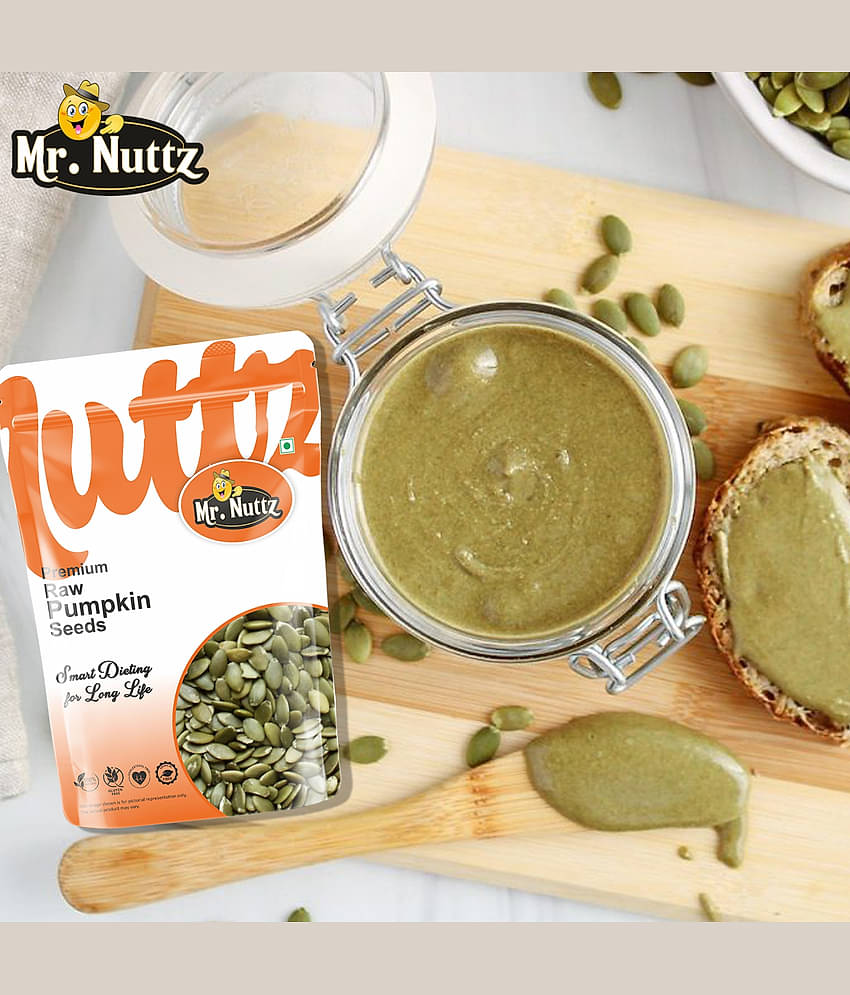 Mr.Nuttz Roasted Pumpkin Seeds , Boost Immunity seeds for eating Protein & Fibre rich Seeds (500 g)