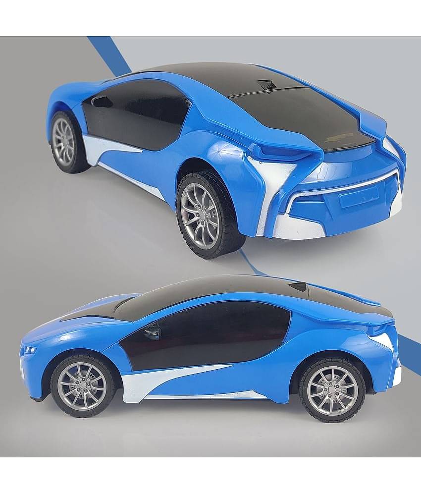 NHR - Blue Plastic Car ( Pack of 1 )