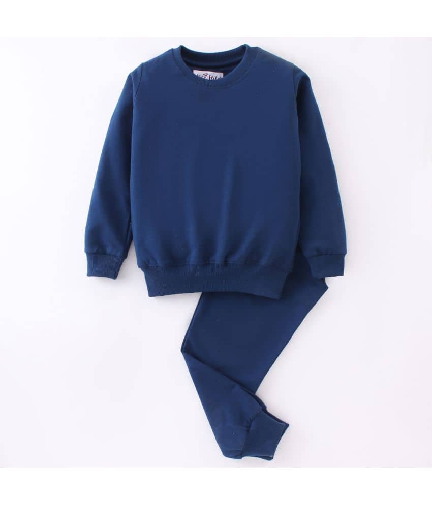 Nite Flite Pack of 1 Girls Cotton Nightsuit Set ( Blue ) - Nightwear & Loungewear | Buy online on ZillyBuy