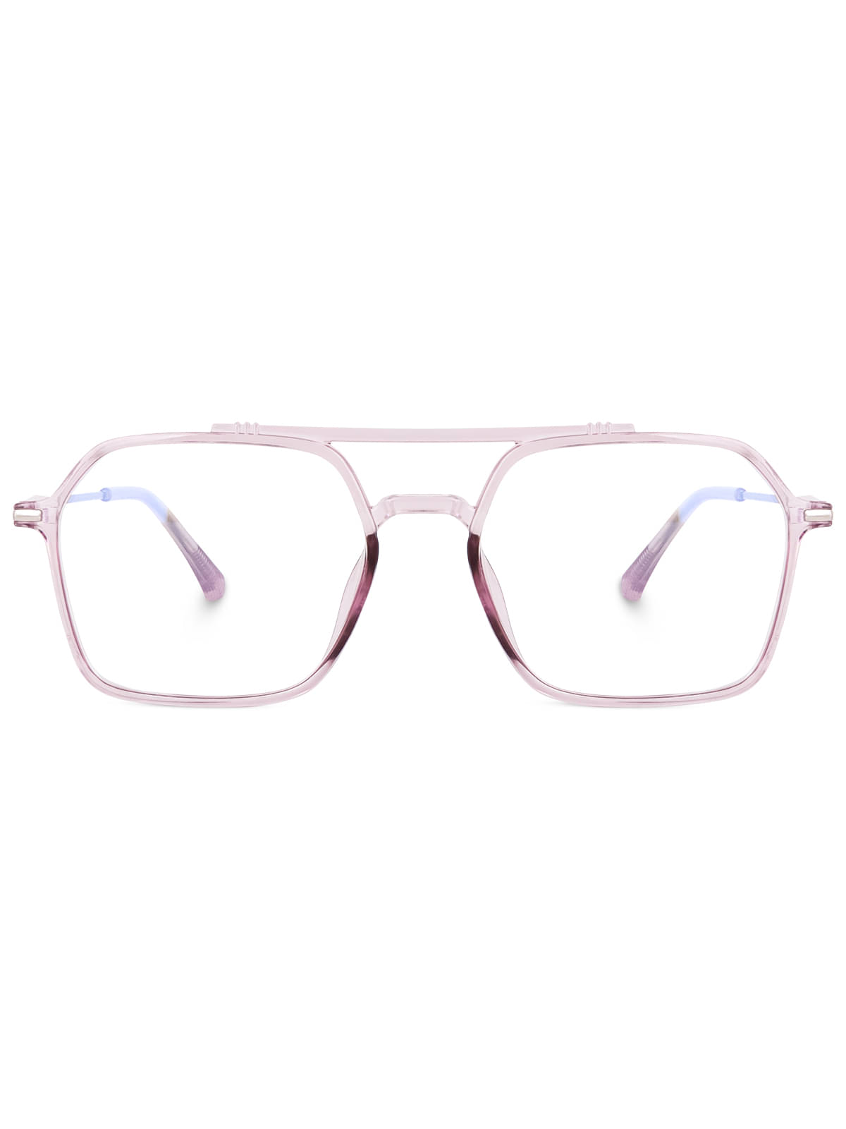     			Peter Jones Purple Full Rim Geometric Computer Glasses ( Pack of 1 )