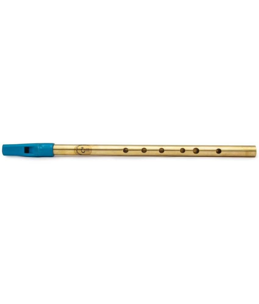     			Radhe Flutes Brass Flute C Sharp Soprano Vertical Blow