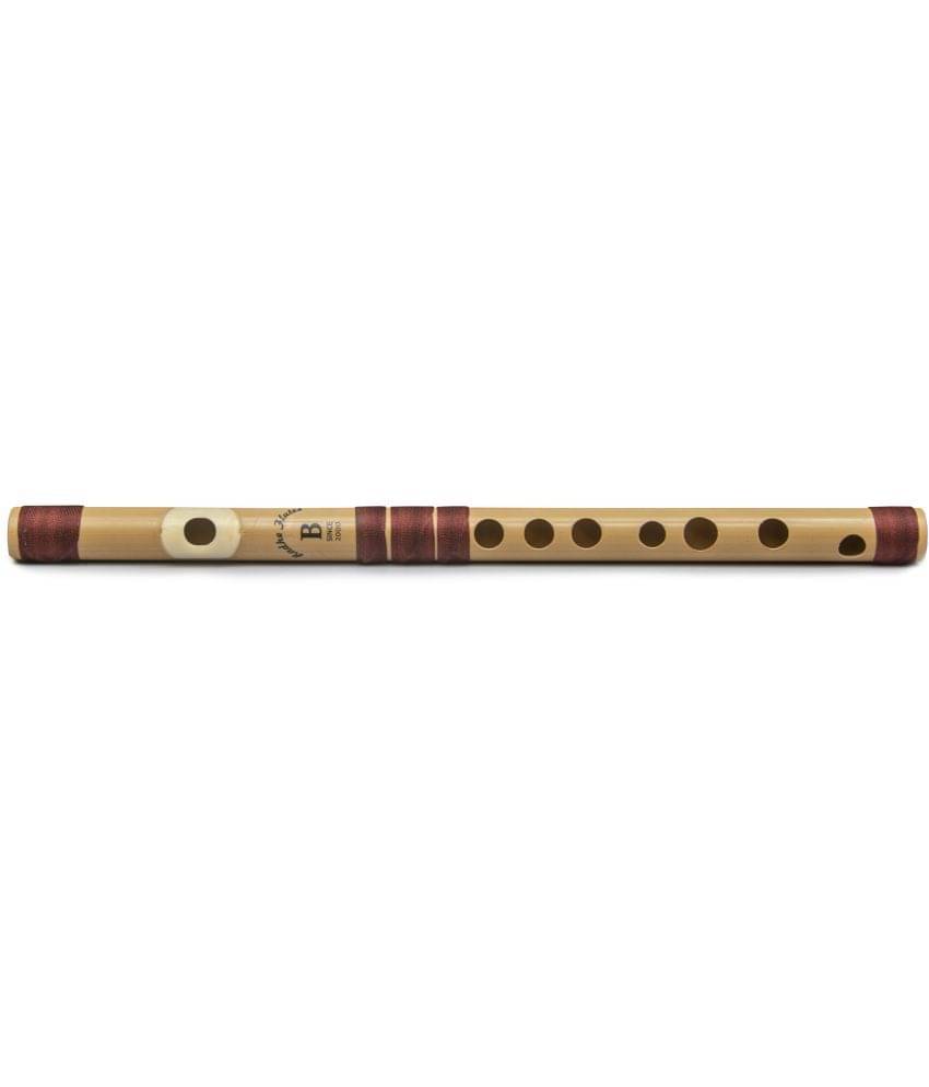     			Radhe Flutes PVC Fiber B Natural Bansuri Higher Octave RIGHT HANDED