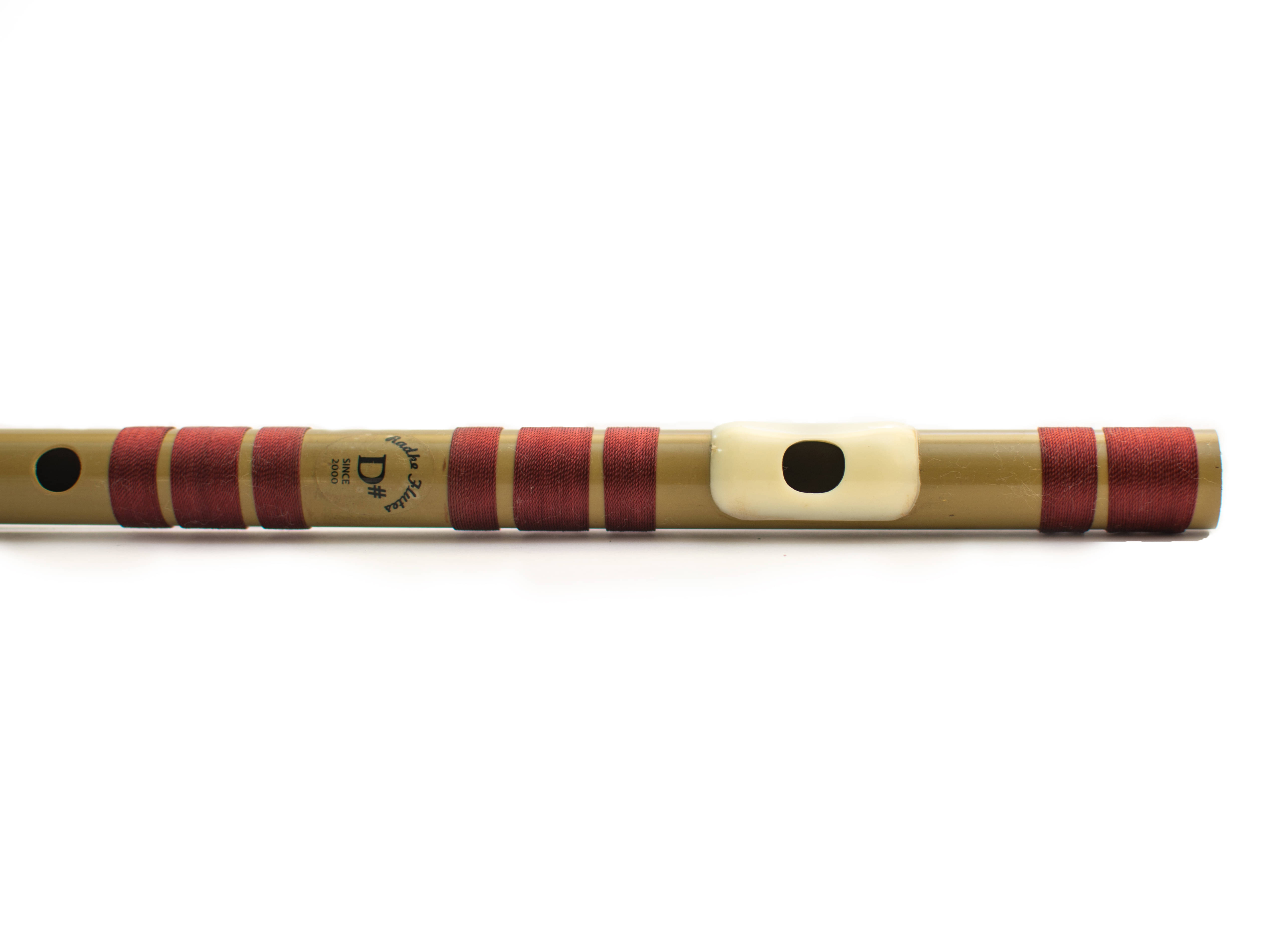     			Radhe Flutes | PVC Fiber | D Sharp Bansuri | Middle Octave | Right Handed (16 Inches)