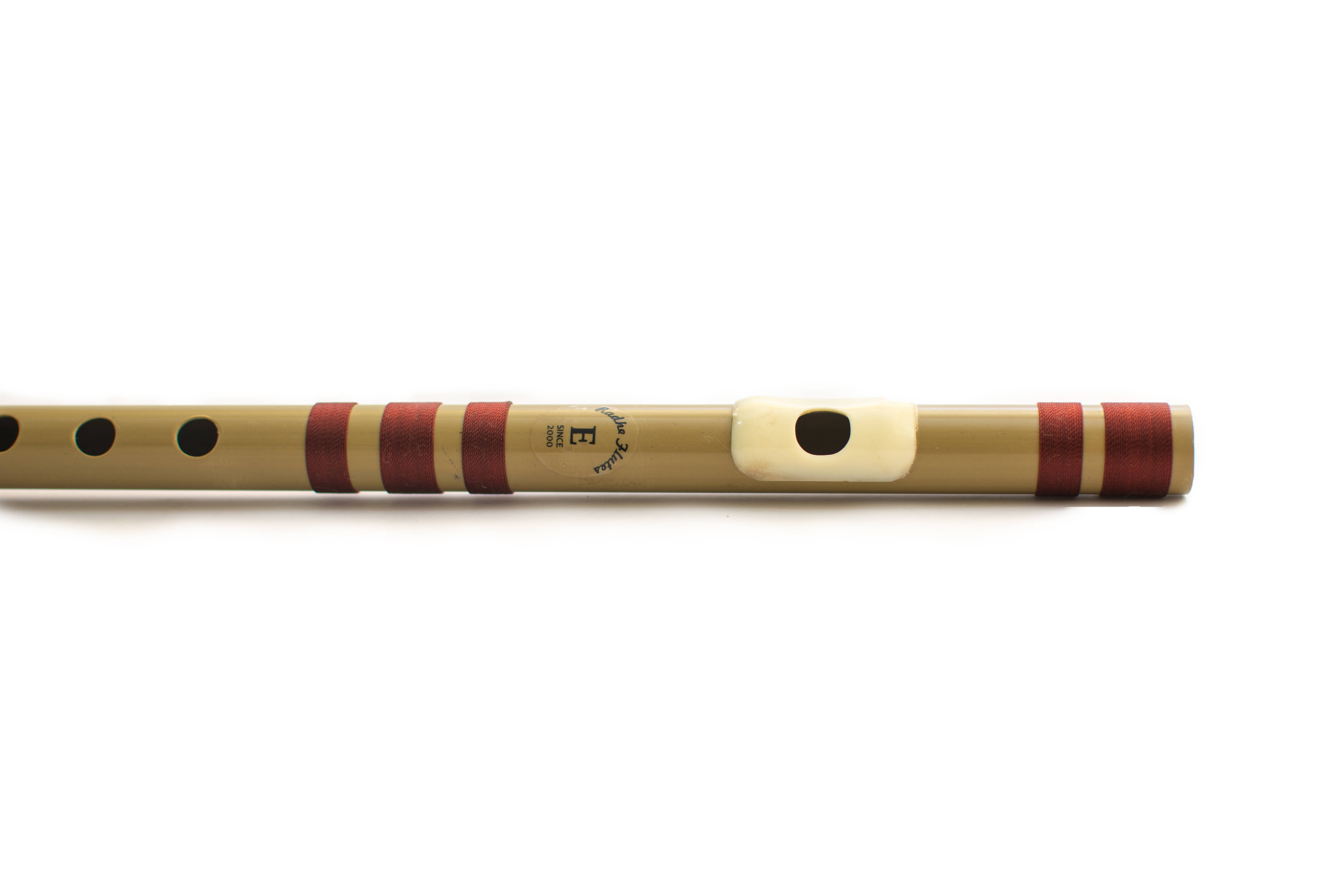     			Radhe Flutes PVC Fiber E Natural Bansuri Middle Octave Right Handed