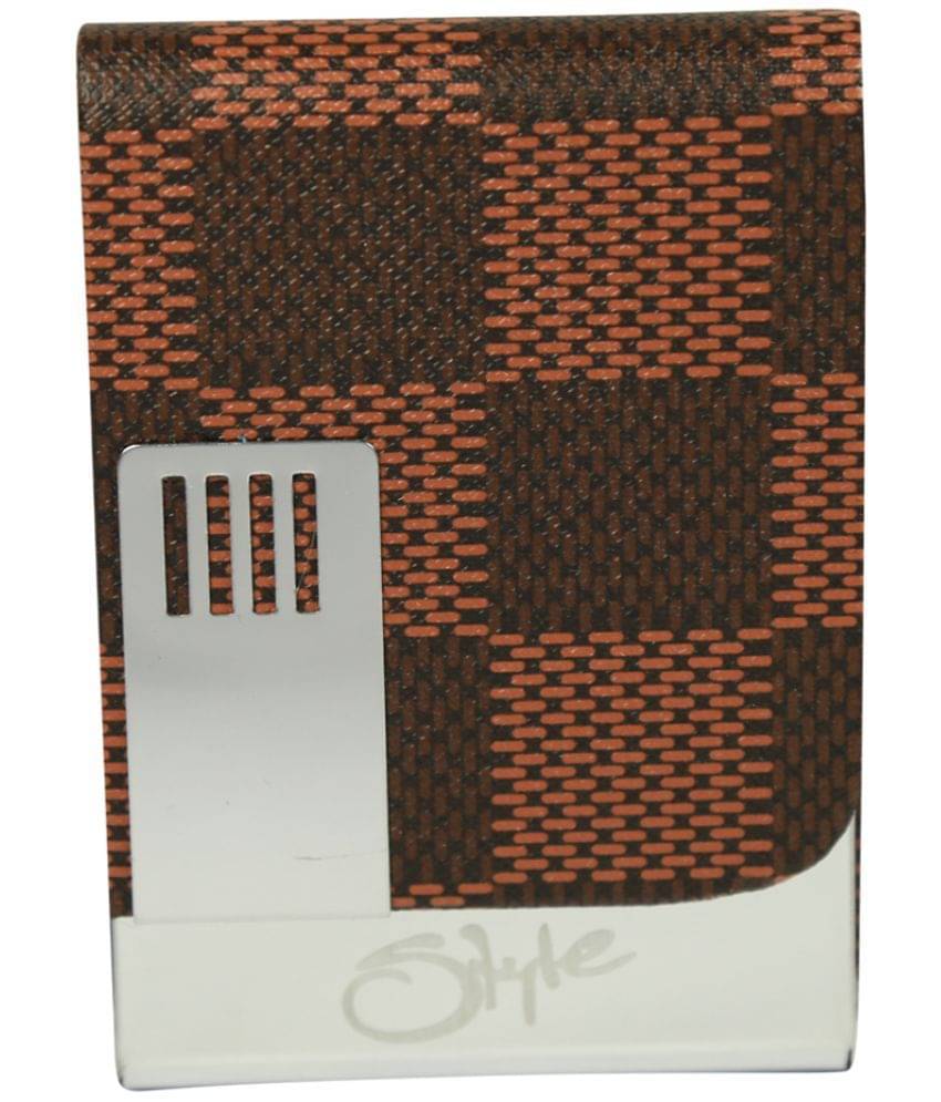     			STYLE SHOES PU Leather Card Holder ( Pack 1 )