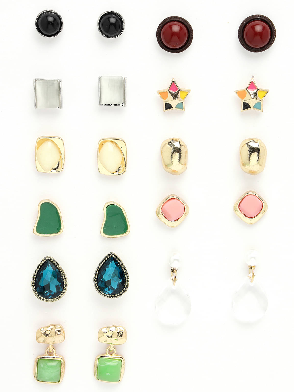     			Scintillare by Sukkhi Multicolor Stud Earrings ( More Than 10 )