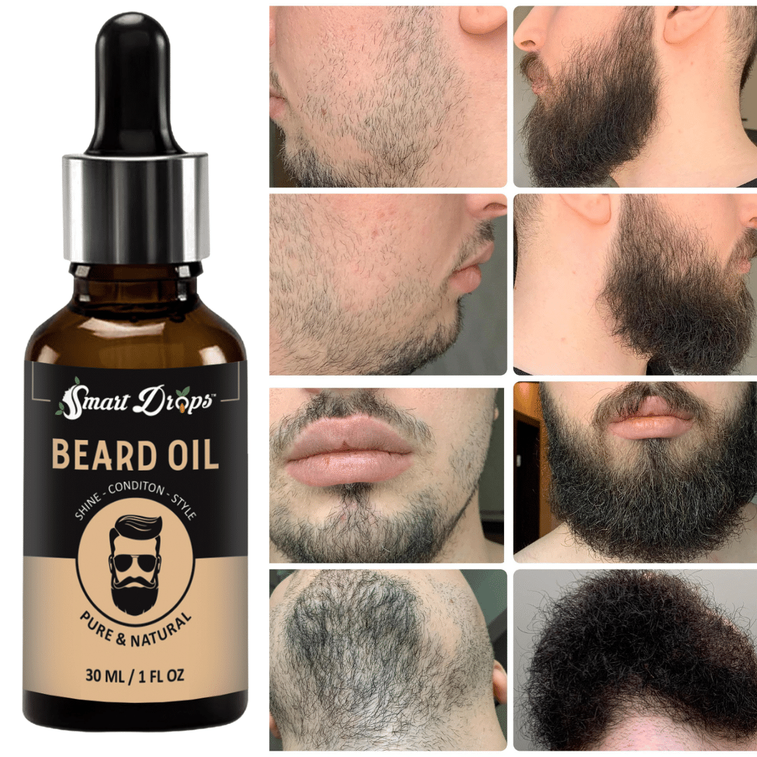     			Smartdrops 30mL Promotes Beard Growth Beard Oil ( Pack of 1 )