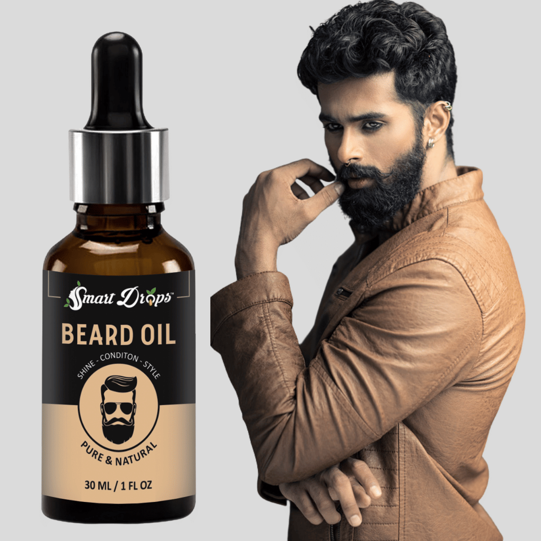     			Smartdrops 30mL Promotes Beard Growth Beard Oil ( Pack of 1 )