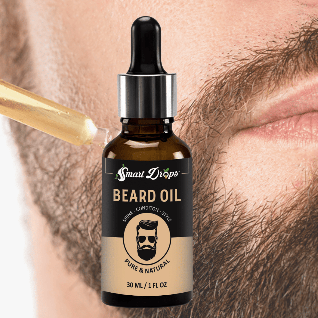     			Smartdrops 30mL Removes Roughness Beard Oil ( Pack of 1 )