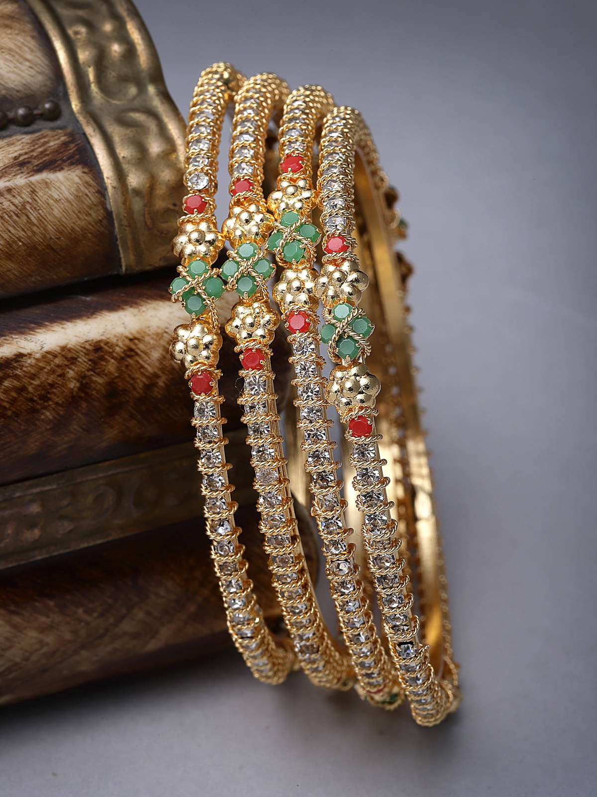 Sukkhi Multicolor Bangle Set ( Pack of 4 ) Sukkhi Multicolor Bangle Set ( Pack of 4 )