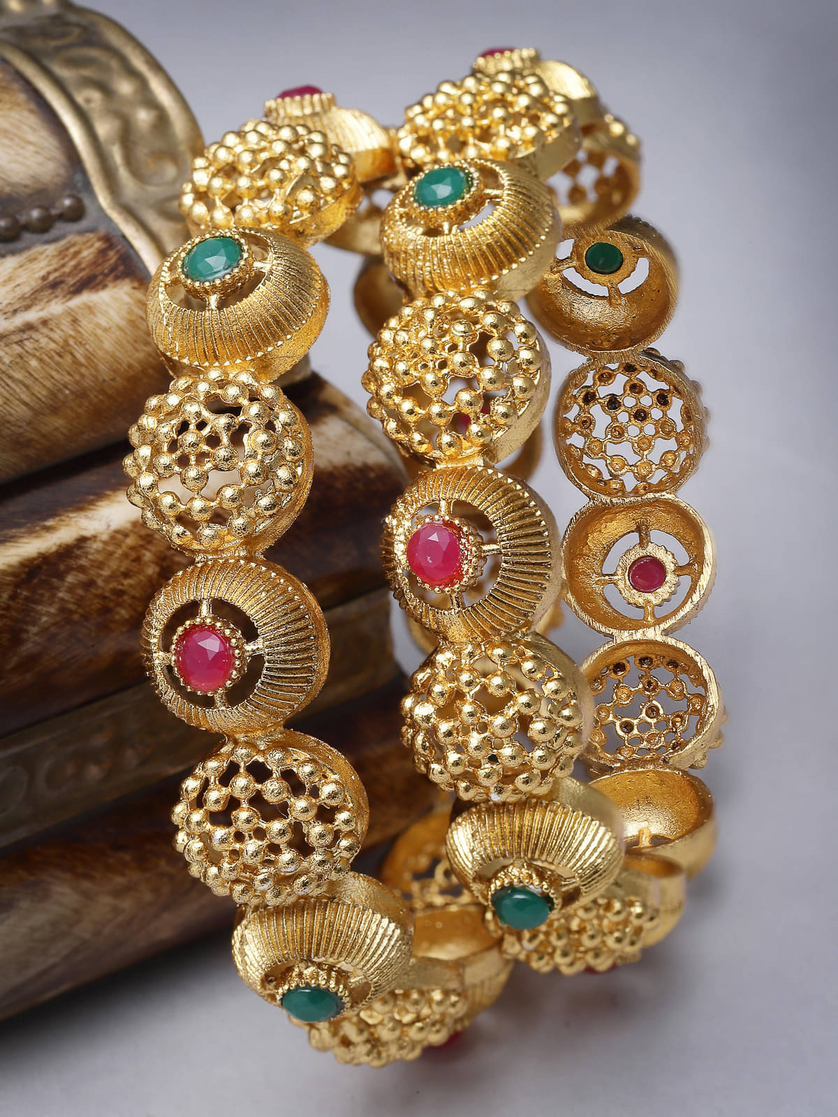 Sukkhi Multicolor Bangle Set ( Pack of 2 ) Sukkhi Multicolor Bangle Set ( Pack of 2 )