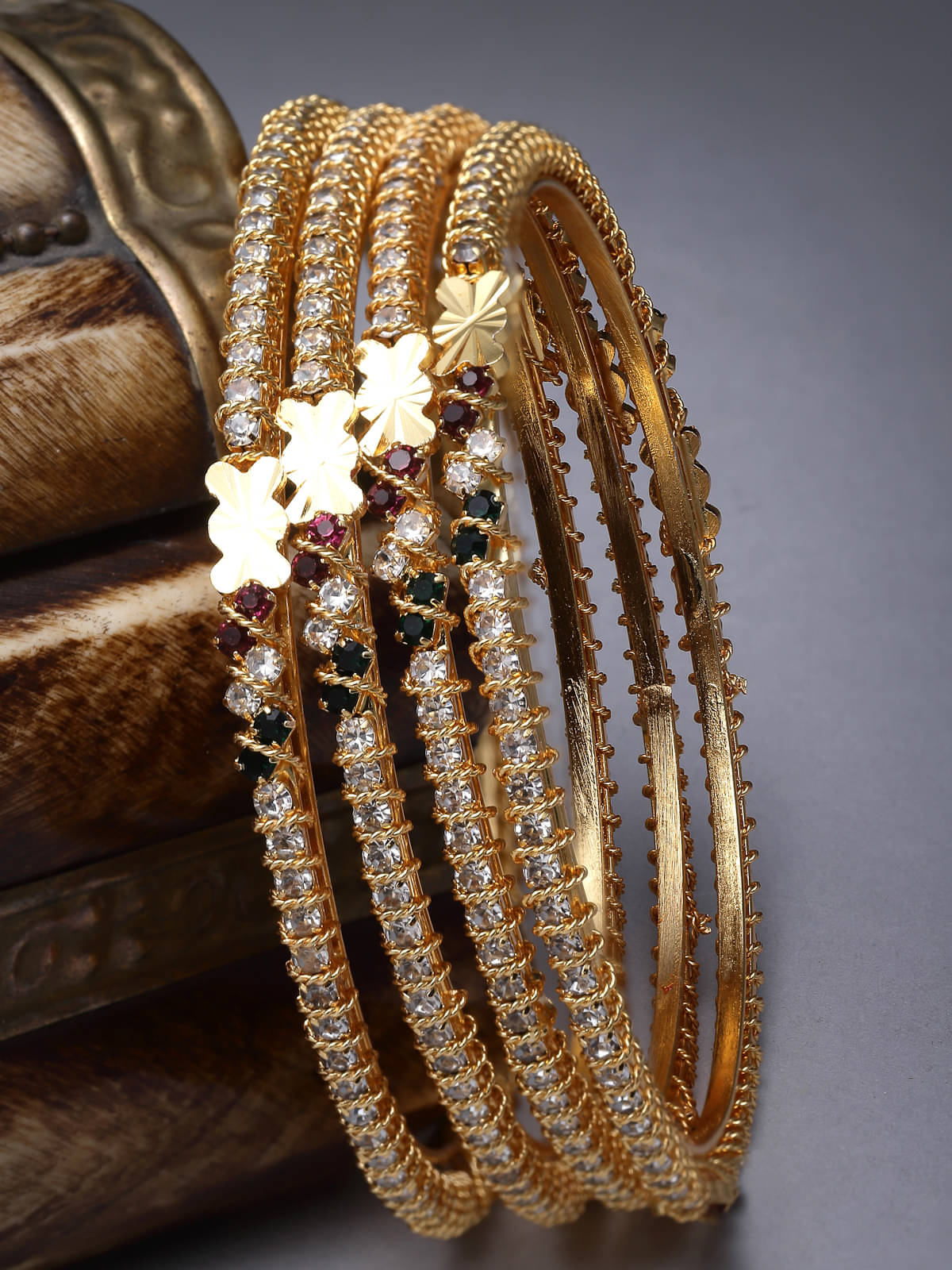 Sukkhi Multicolor Bangle Set ( Pack of 4 ) Sukkhi Multicolor Bangle Set ( Pack of 4 )