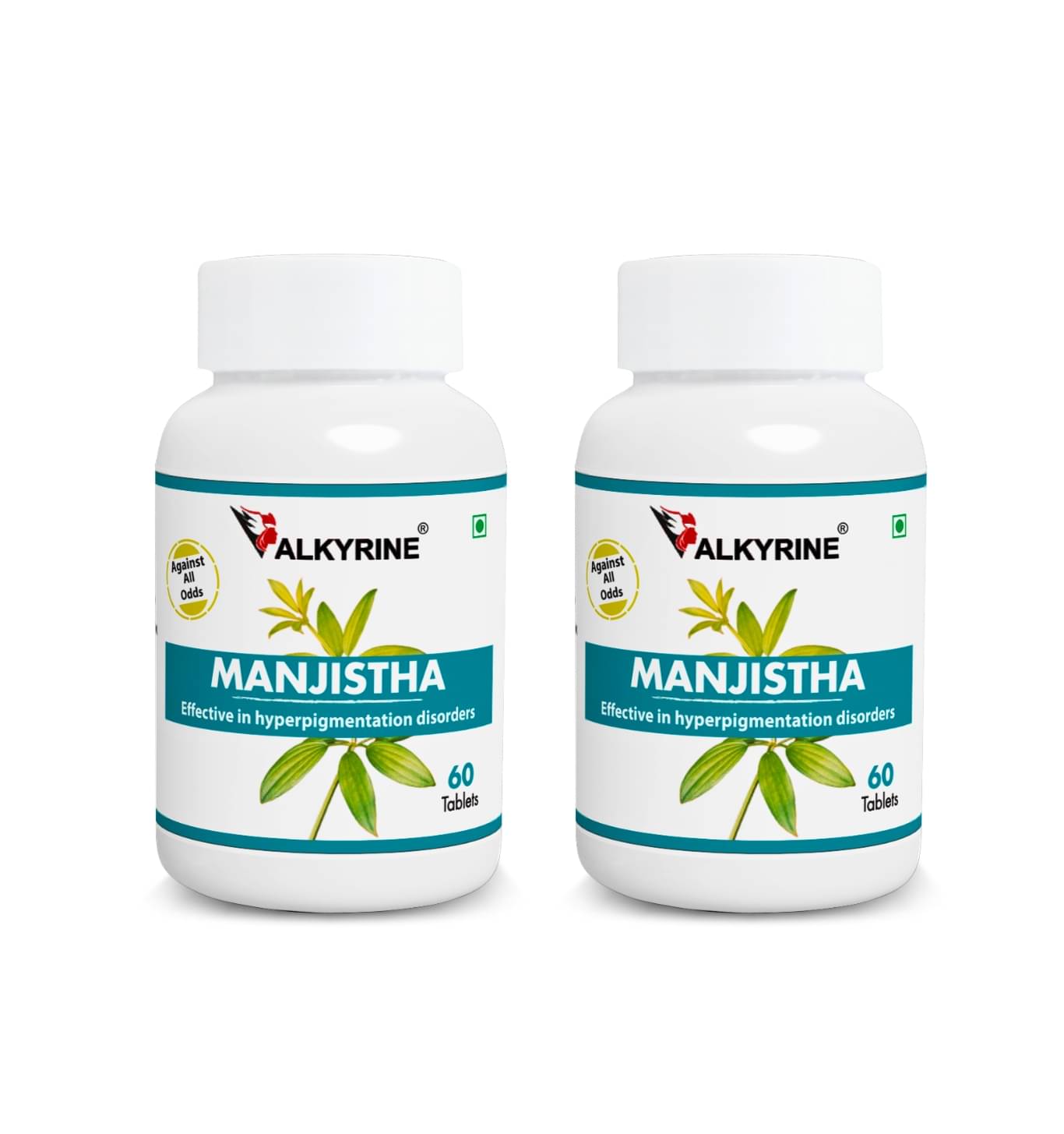 Valkyrine Manjistha Tablets | Skin Care Tablet 120 No.S Pack of 2 Valkyrine Manjistha Tablets | Skin Care Tablet 120 No.S Pack of 2