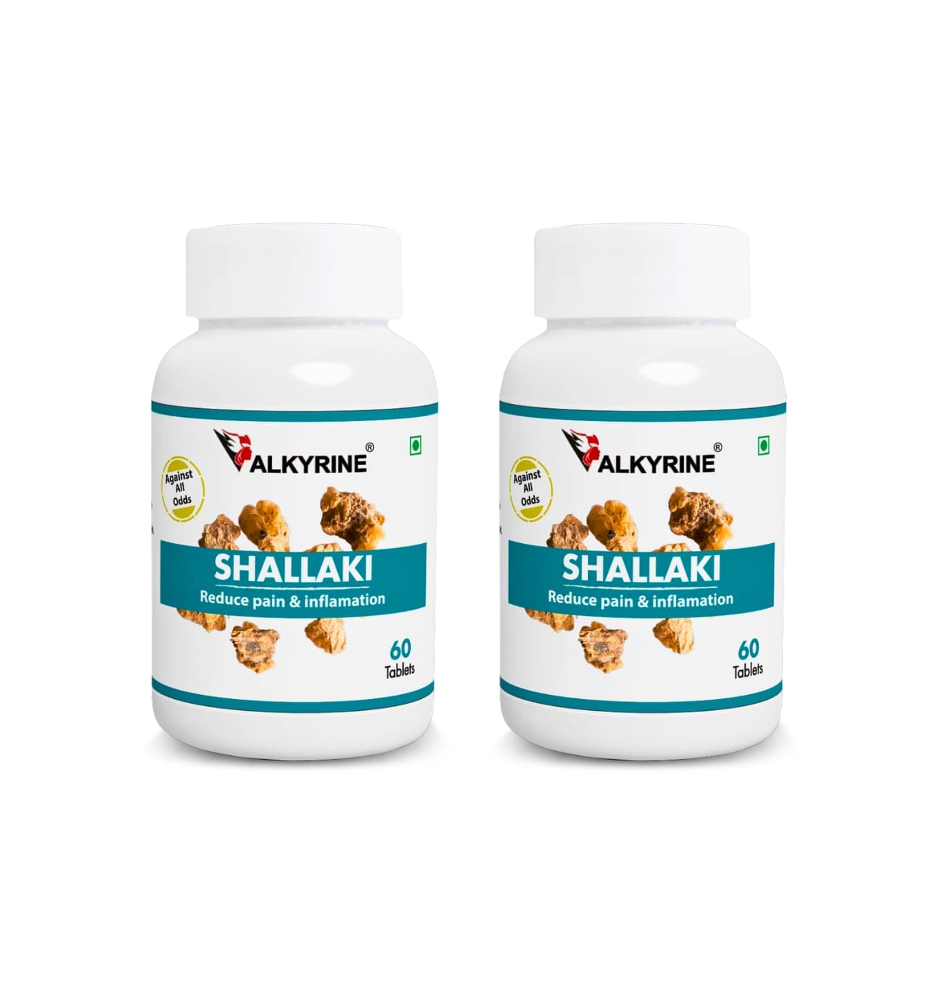     			Valkyrine Shallaki Tablets | Reduce Joint Pain Tablet 120 No.S Pack of 2