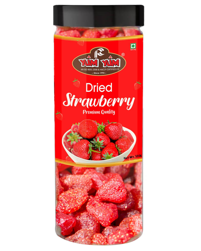     			YUM YUM Dried Strawberry 150g Strawberries (150 g)