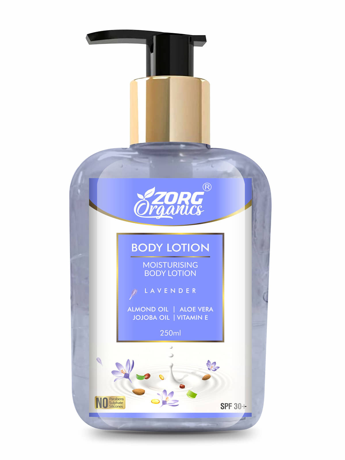 Zorg Organics Moisturizing Lotion For All Skin Type 250 ml ( Pack of 1 )