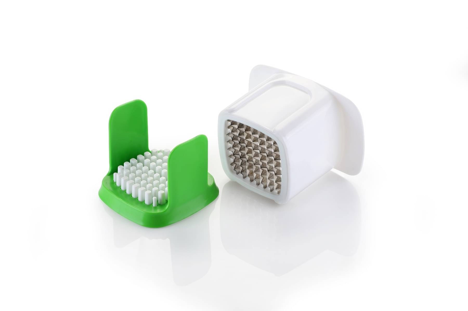    			iview kitchenware Green Polypropylene (PP) Potato Chipser, French Fries ( Set of 1 )