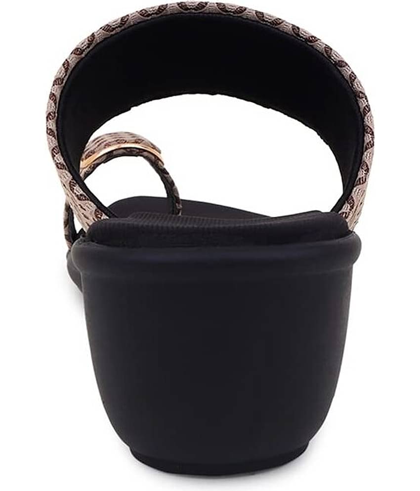 Feel It Black Women's Slip On Heels