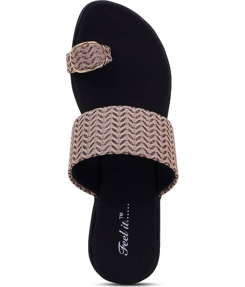 Feel It Black Women's Slip On Heels