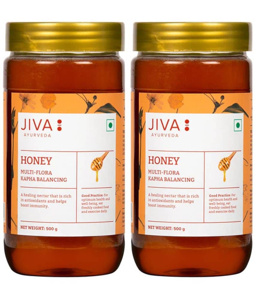Jiva Ayurveda Jiva Multifloral Honey - 500g (Pack of 2)