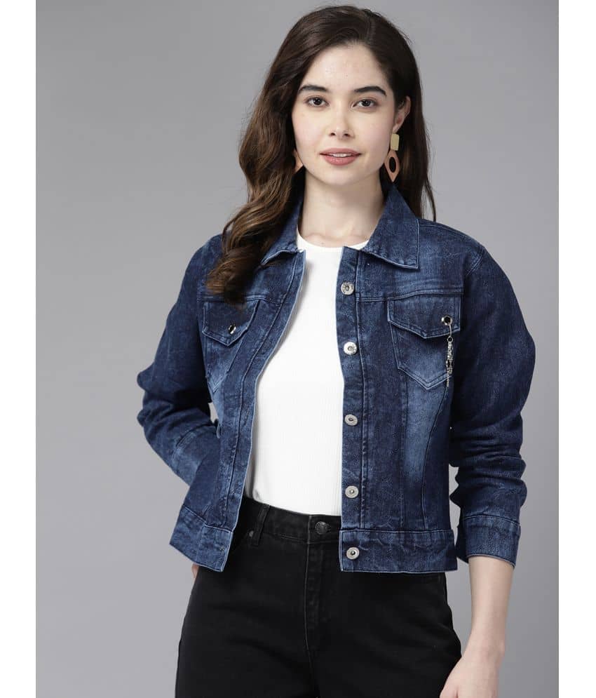 Aarika - Denim Navy Jackets - Jackets & Coats | Buy online on ZillyBuy