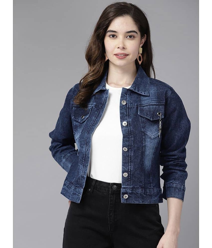 Aarika - Denim Navy Jackets - Jackets & Coats | Buy online on ZillyBuy