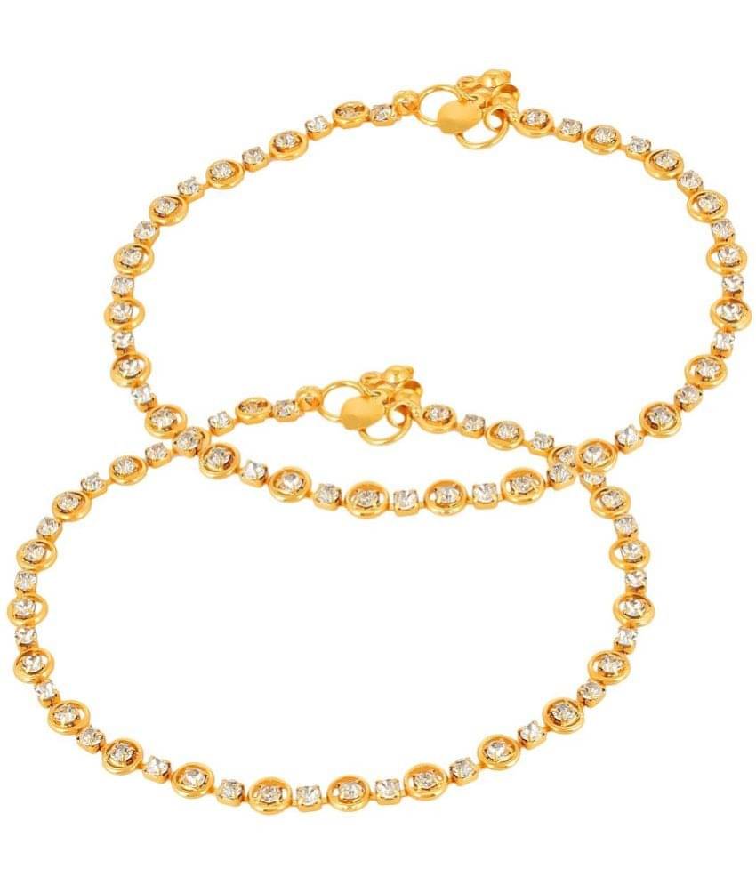 Charms Gold Anklets ( Pack of 1 ) Charms Gold Anklets ( Pack of 1 )