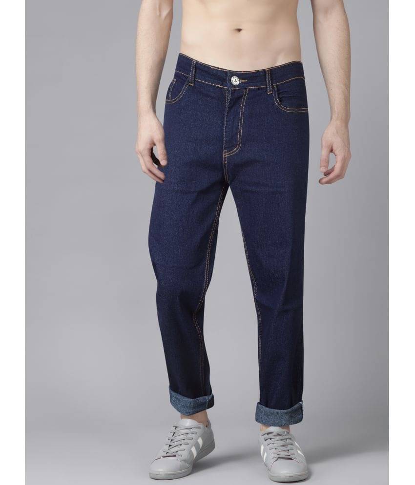 JB JUST BLACK Regular Fit Basic Men's Jeans - Blue ( Pack of 1 ) JB JUST BLACK Regular Fit Basic Men's Jeans - Blue ( Pack of 1 )