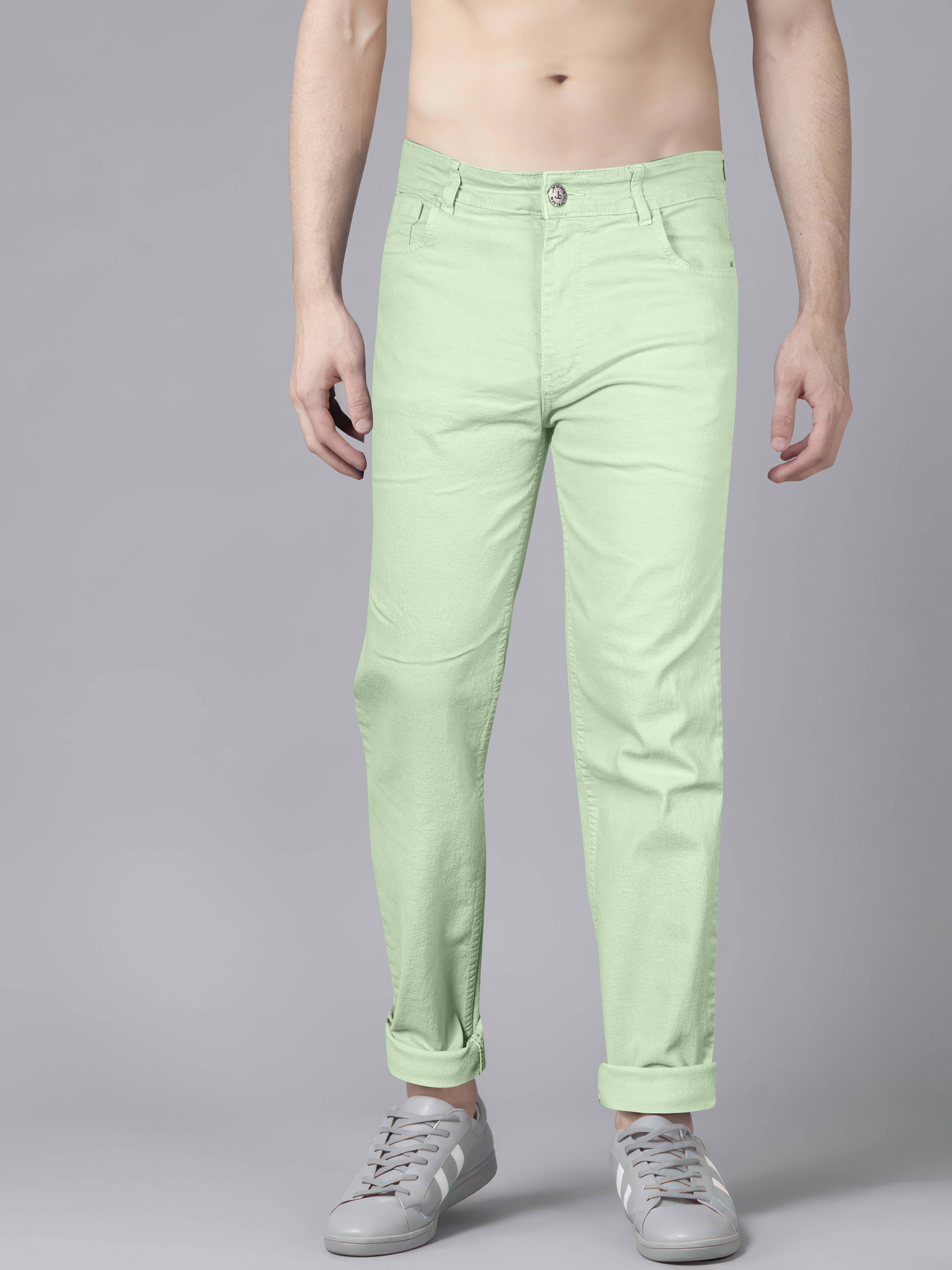     			JB JUST BLACK Regular Fit Basic Men's Jeans - Light Green ( Pack of 1 )